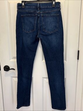 Mott & Bow 💙 Dark Blue Boyfriend Jeans Women's 29x 32